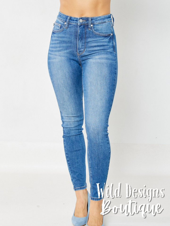 Classic Skinny Tummy Control Medium Wash Skinny JB 88799