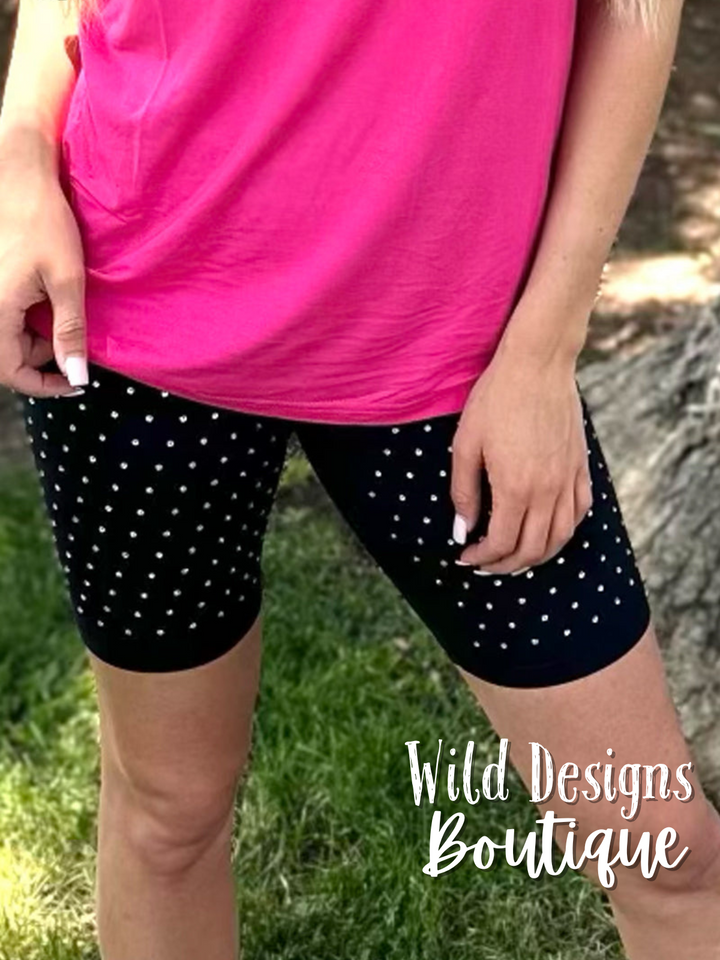 Rainy Night Biker Shorts