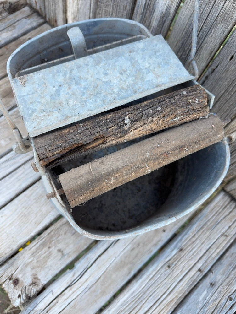 Galvanized Mop Bucket