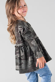 Tiered Camo V Neck Kids SUPER CLEARANCE!!