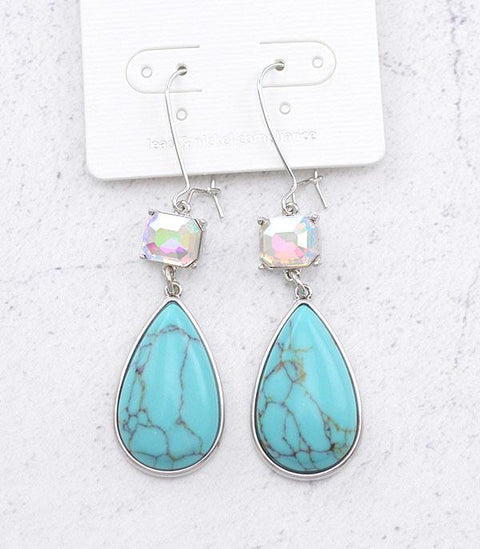 Lainey Earrings Turquoise