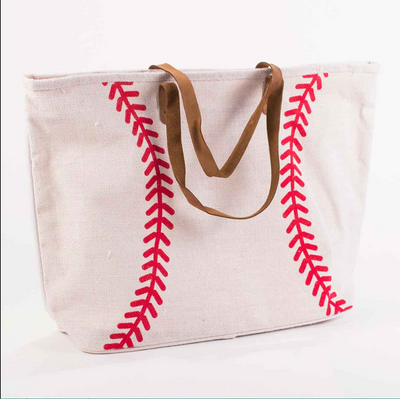 Baseball Classic Jute Bag SUPER CLEARANCE!!