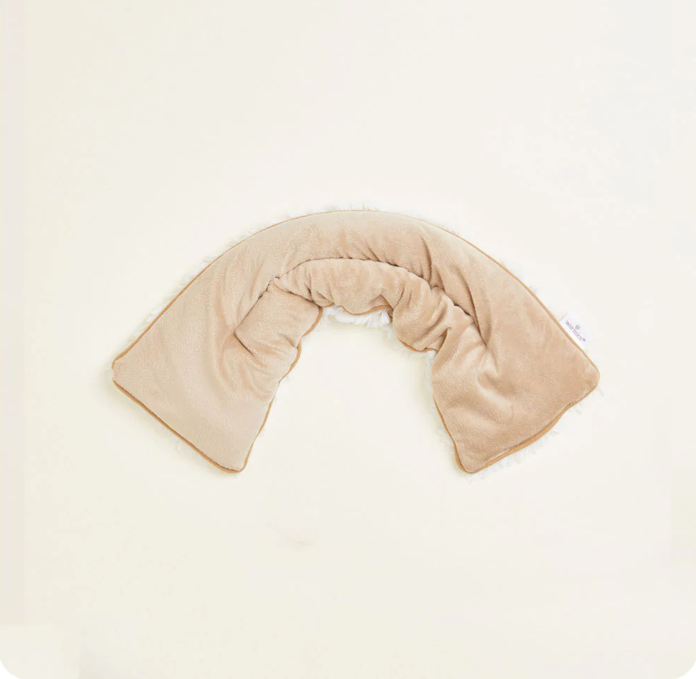 Warmies Marshmallow Neck Wrap Brown