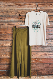 Cowboy Comfort Wide Leg Pants Agave