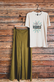 Cowboy Comfort Wide Leg Pants Agave 75% OFF