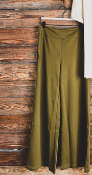 Cowboy Comfort Wide Leg Pants Agave 75% OFF