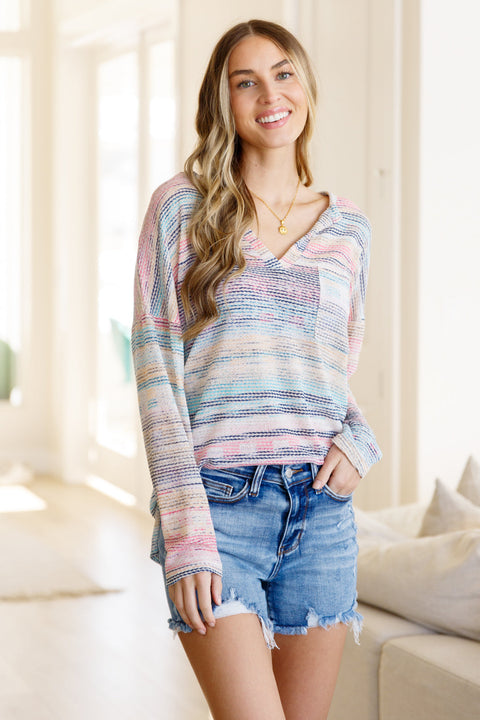 ONLINE ONLY Totally Tubular Striped Long Sleeve Top